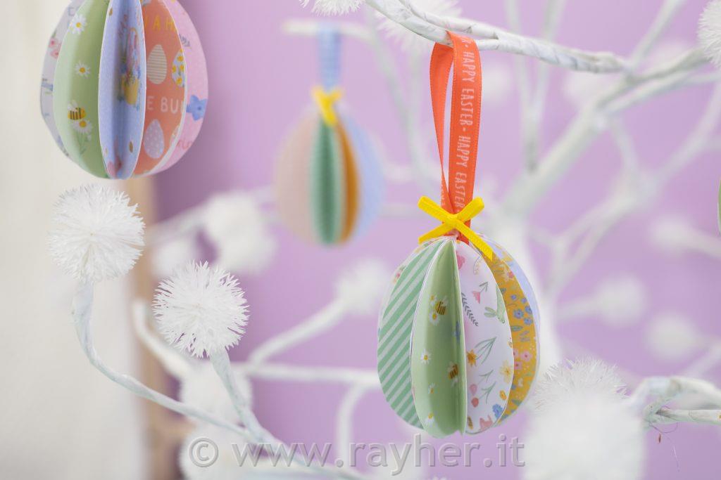 VELIKONOČNA JAJČKA IZ SCRAPBOOK PAPIRJEV