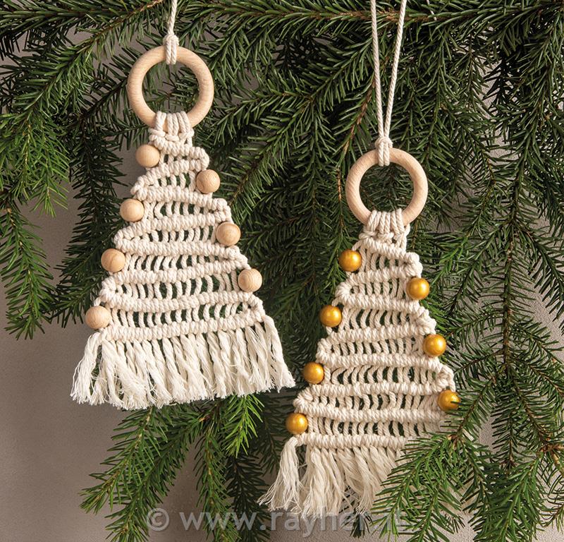 MAKRAME BOŽIČNO DREVESCE