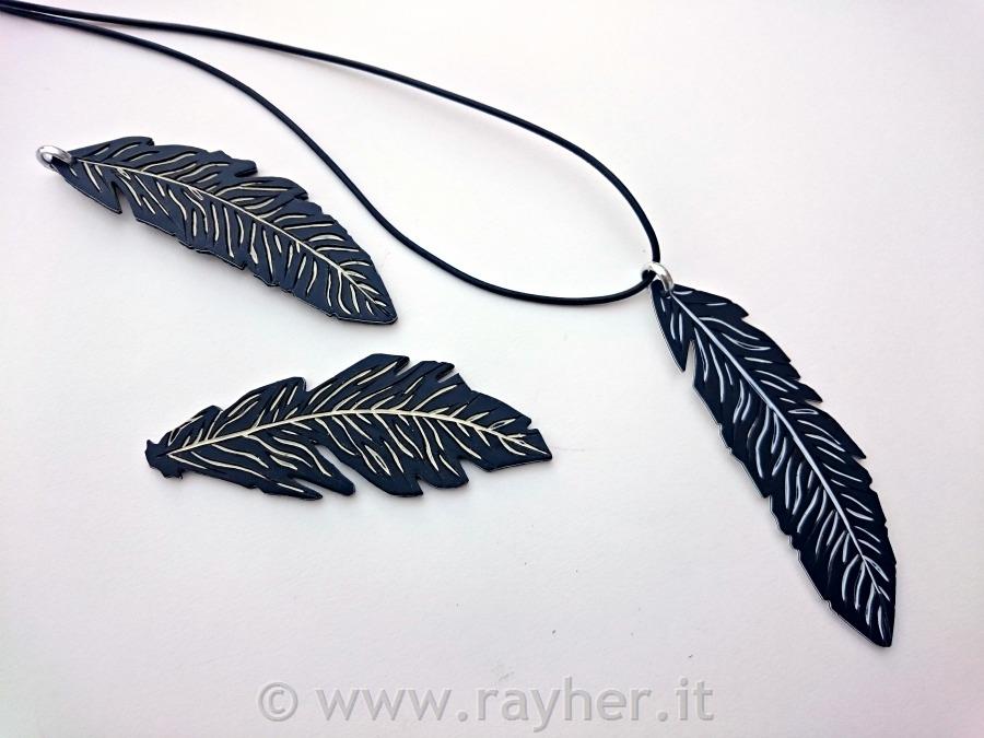 Rezljan obesek iz polimerne mase