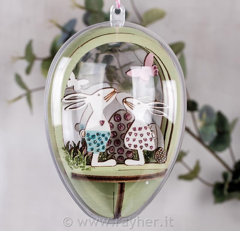 LESENA SESTAVLJANKA V PLASTIČNEM JAJČKU