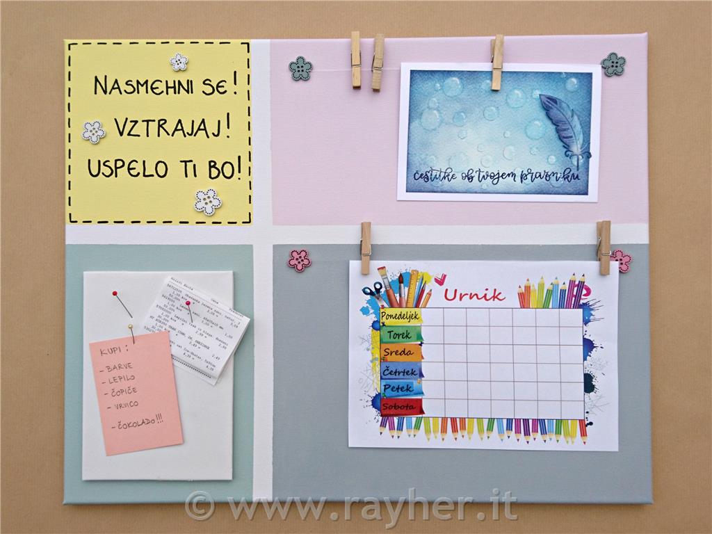 PLATNO - TABLA ZA SPOROČILA