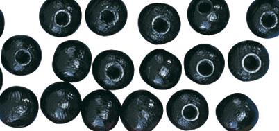 Perle legno FSC 100%, lucidate, 8mm obusta 82pznero