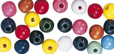 Wooden beads FSC 100%, polished, 8mm o,
