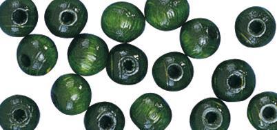 Wooden beads FSC 100%, polished, 10mm o,