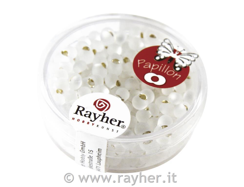 Papillon-Rocailles, 3,2x6,5 mm, frost, b