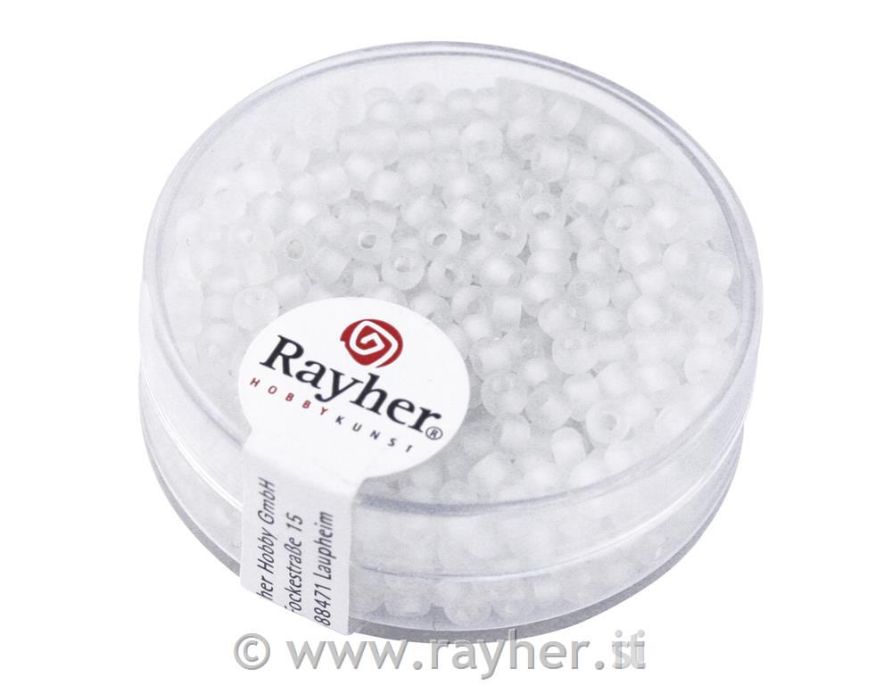 Rocaille "Arktis", opache2,6 mm o, scatola 17gbianco