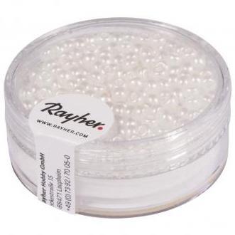 Rocailles cerate2,6mm, scatolina 7gbianco