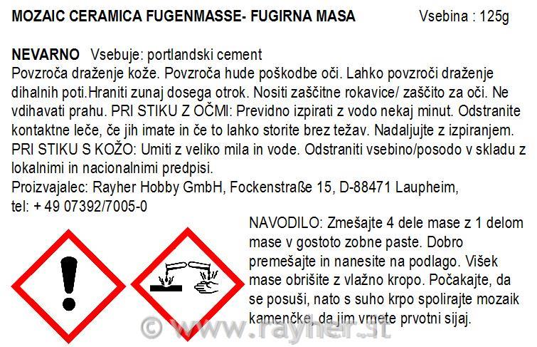 Sigillante per mosaicoscatola 125 gantracite