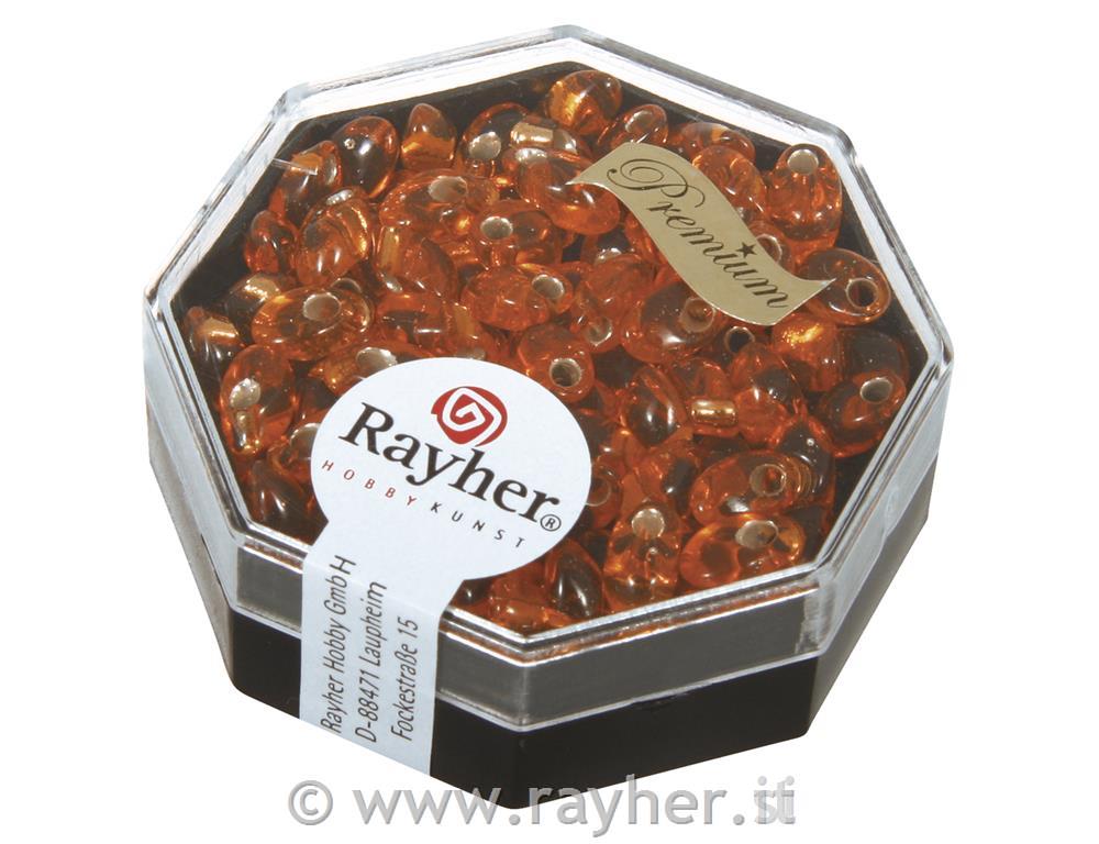 Magatama beads, silver inlet, capri oran