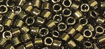 Rocailles-Delica, 2,2 mm ometallizzatetopazio fume