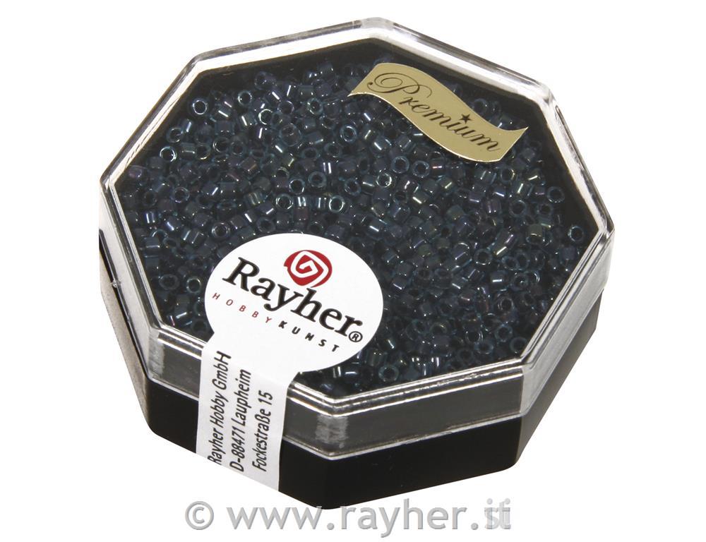 Delica-Rocailles, 1,6 mm o , saphire, bo