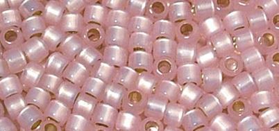 Rocailles-Delica, 1,6 mm omadreperlaterosé, scat. 6g