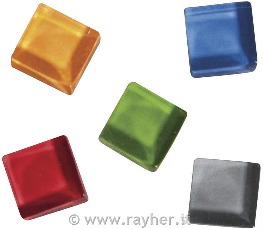 Mozaik kamenčki, 1x1 cm, barvni sort,500g pribl. 525 kosov