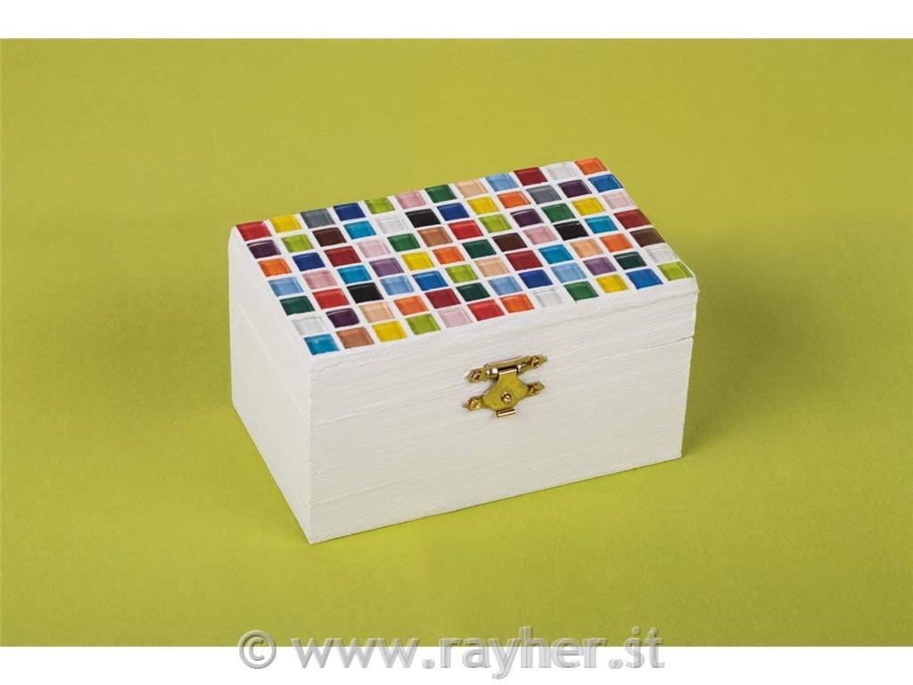 Mozaik kamenčki, 1x1 cm, barvni sort,500g pribl. 525 kosov