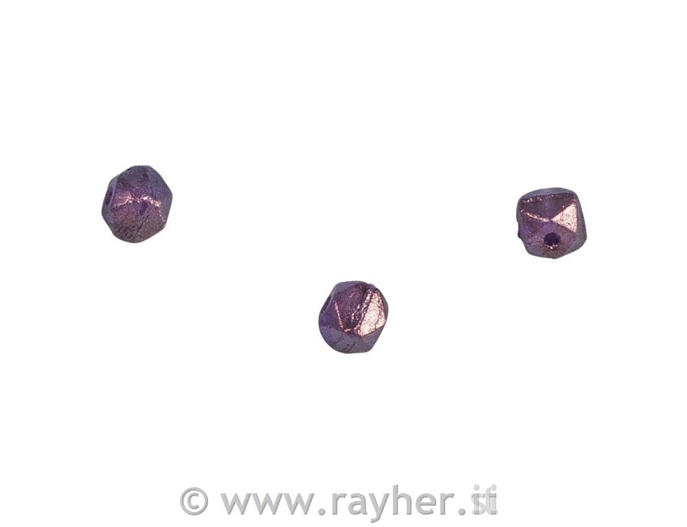 Rocailles antico, 4mm o, mora oro, scatolina 120pz