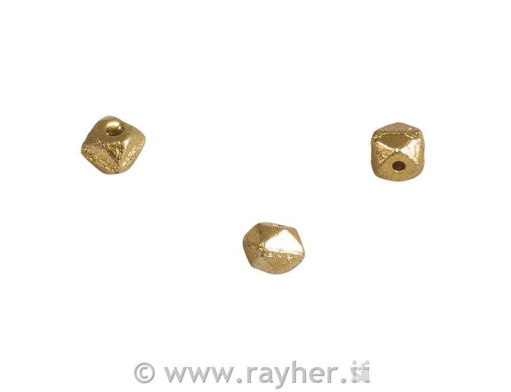 Antique Rocailles, 4mm o, gold, box 120pcs