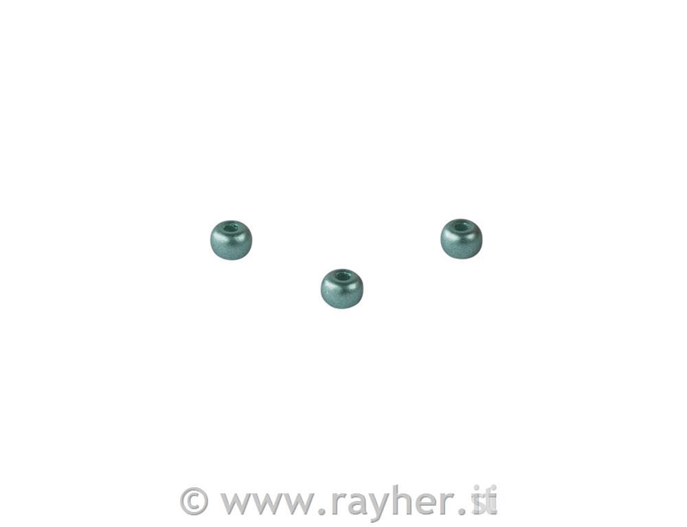 Rocailles, 3mm o, mint green matt00pcs