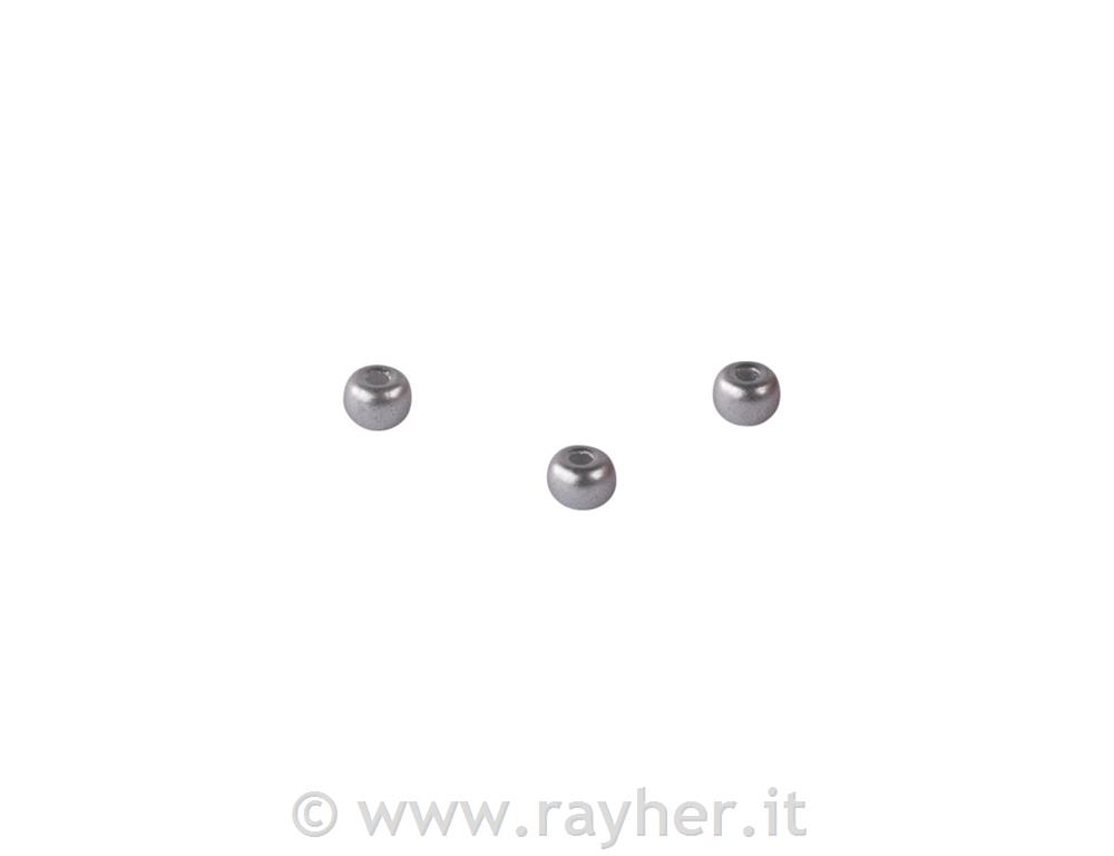 Perle, 3mm, srebne, 200 kos