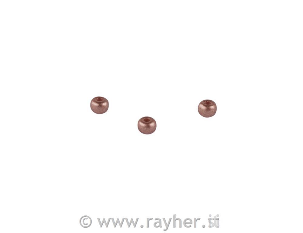 Perle, 3mm, bronaste, 200 kos