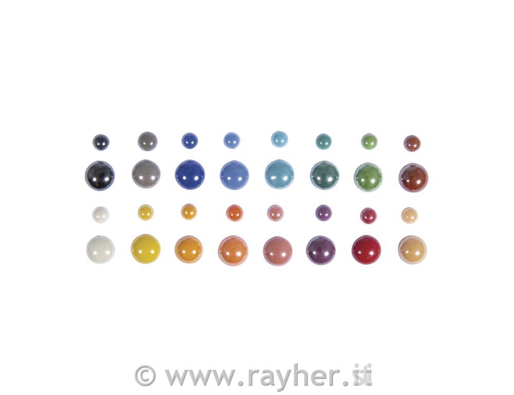 Mozaik kamni Diamond stekleni okrogli