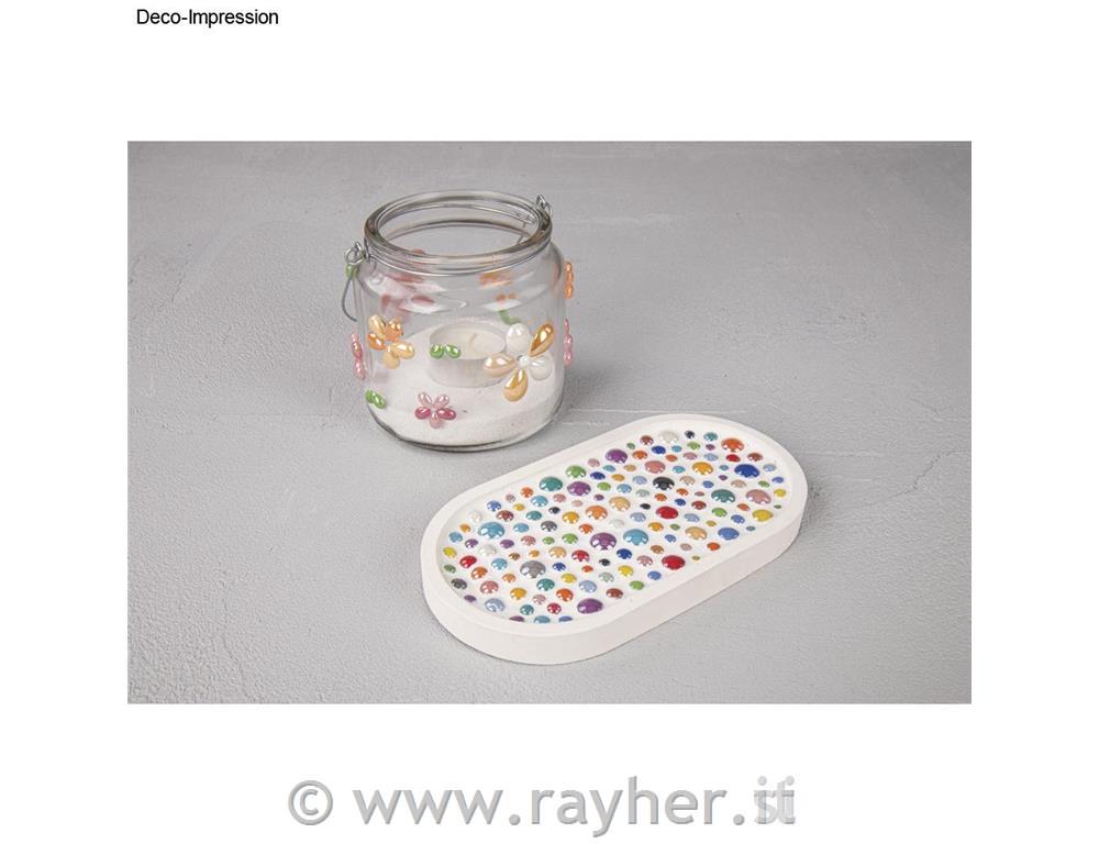 Pietre mosaico Gocce di vetro "Diamond"