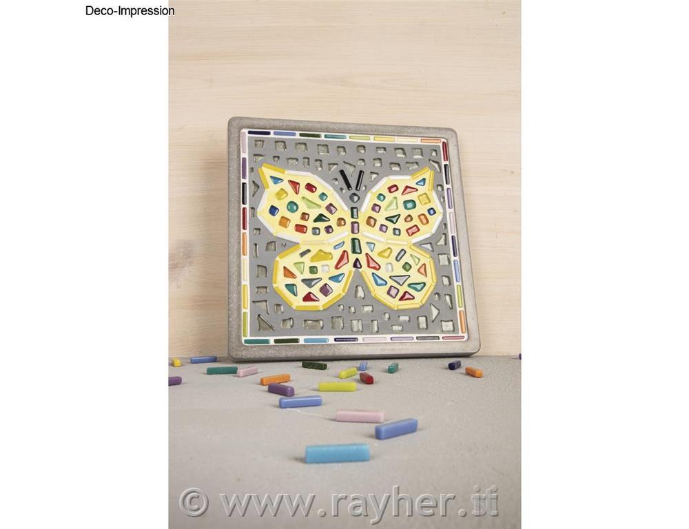 Stekleni mozaik, barvni, 5x25x6mm, 500g