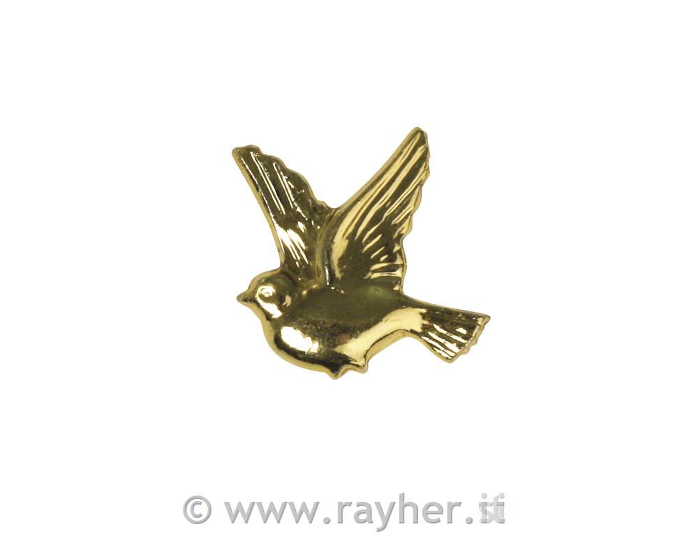 Colomba plastica 2 cmbusta da 12 pzoro