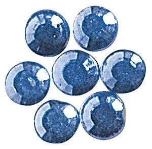 Kristali stekleni, za likanje, sv.modri, 3 mm o,45 kom.