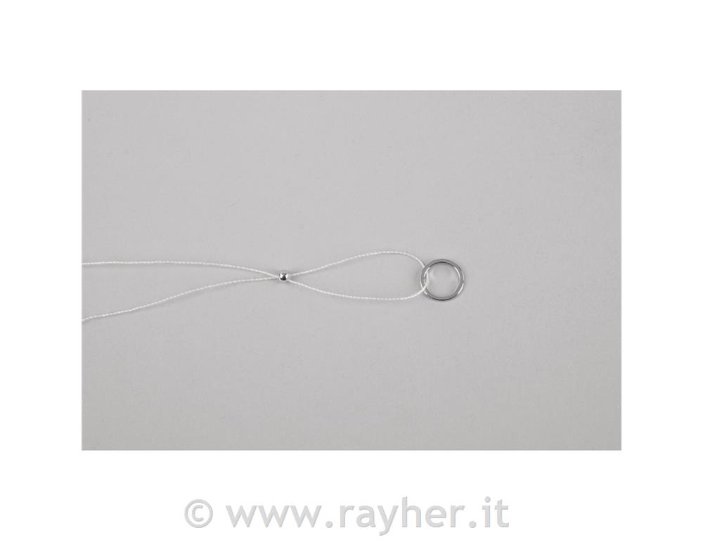 Set per creare catenina per cellulareargento