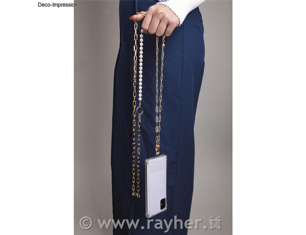 Set per creare catenina per cellulare,oro