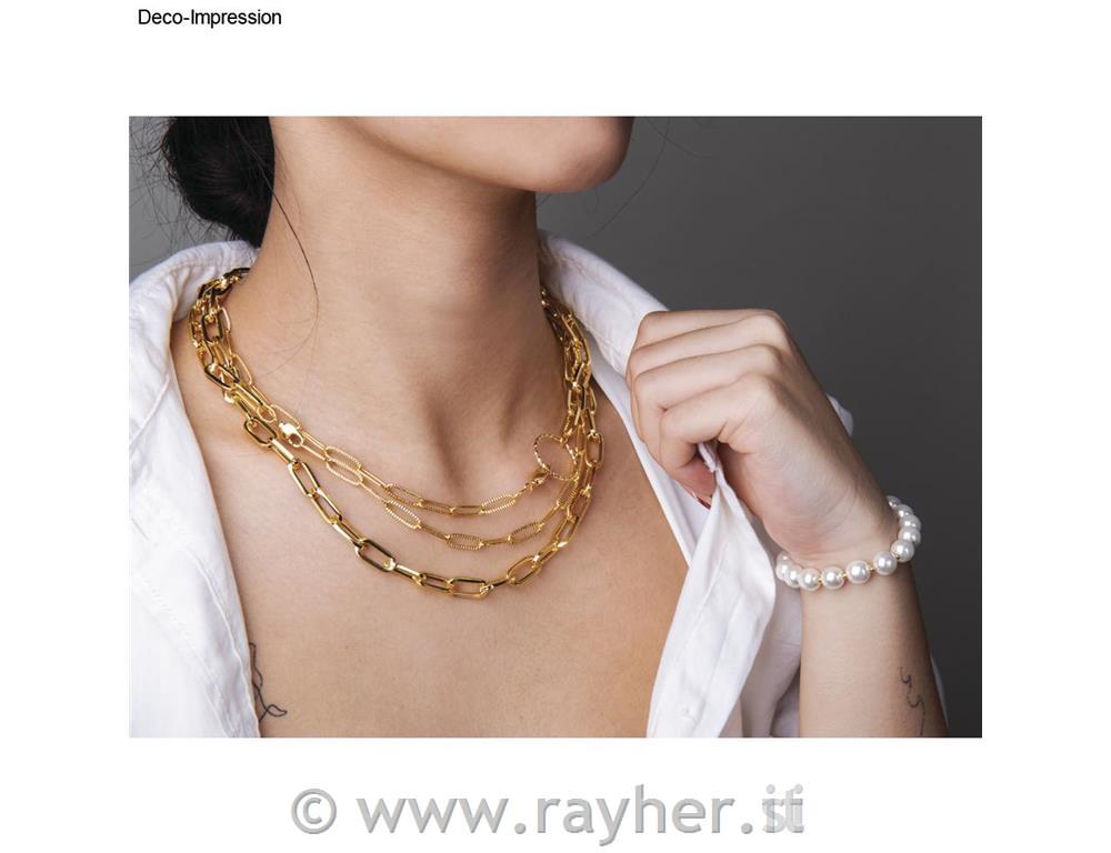 Set per creare catenina per cellulare,oro