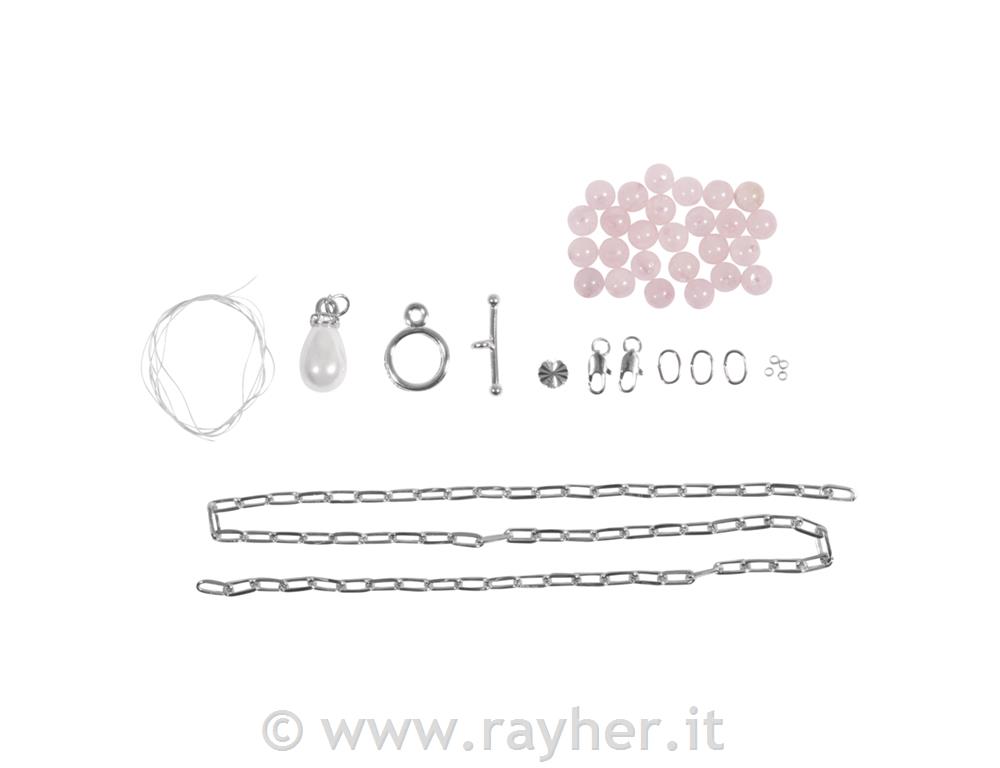 Set per la creazione di catene Click&Match, argento