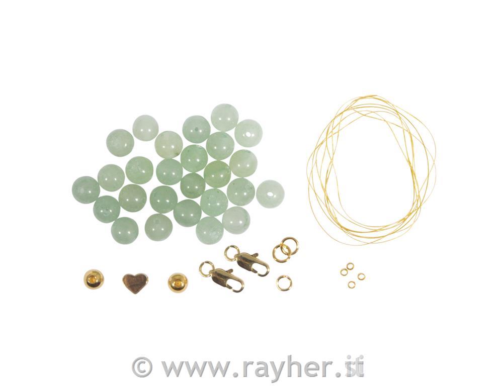 Set; Braccialetto Giada