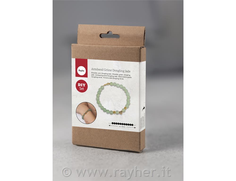 Set; Braccialetto Giada