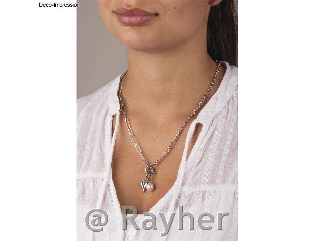 Braccialetti Click & Match, argento3 bracciali o 1 collana