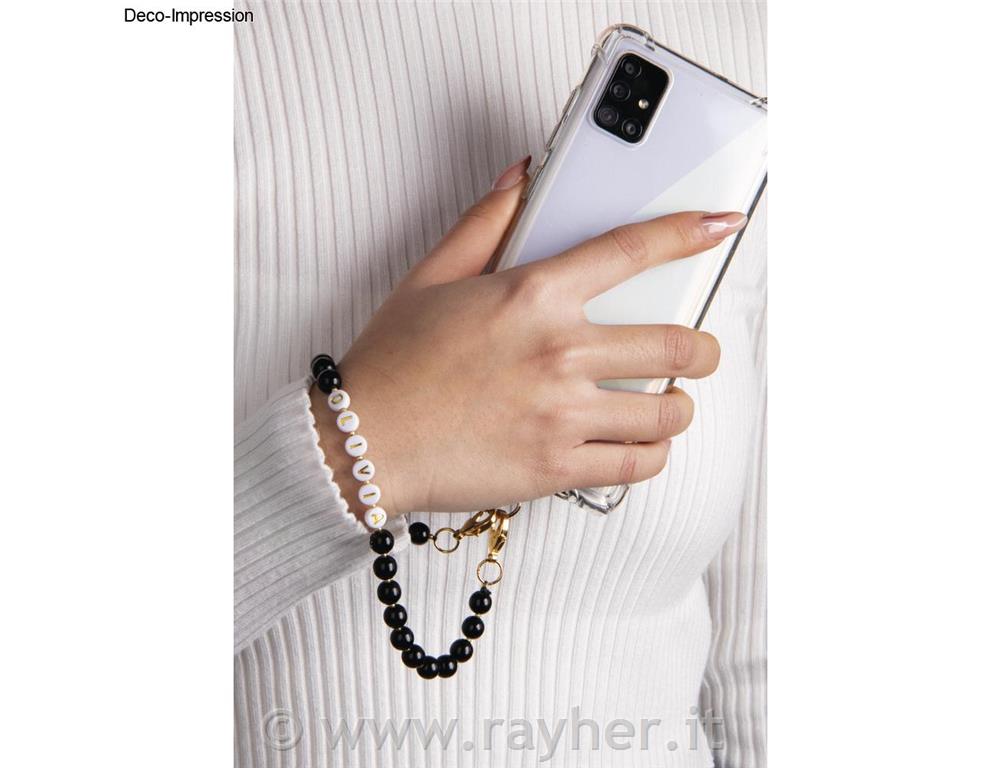 Perle lettere, 6mm, oro, rotonde, 40g