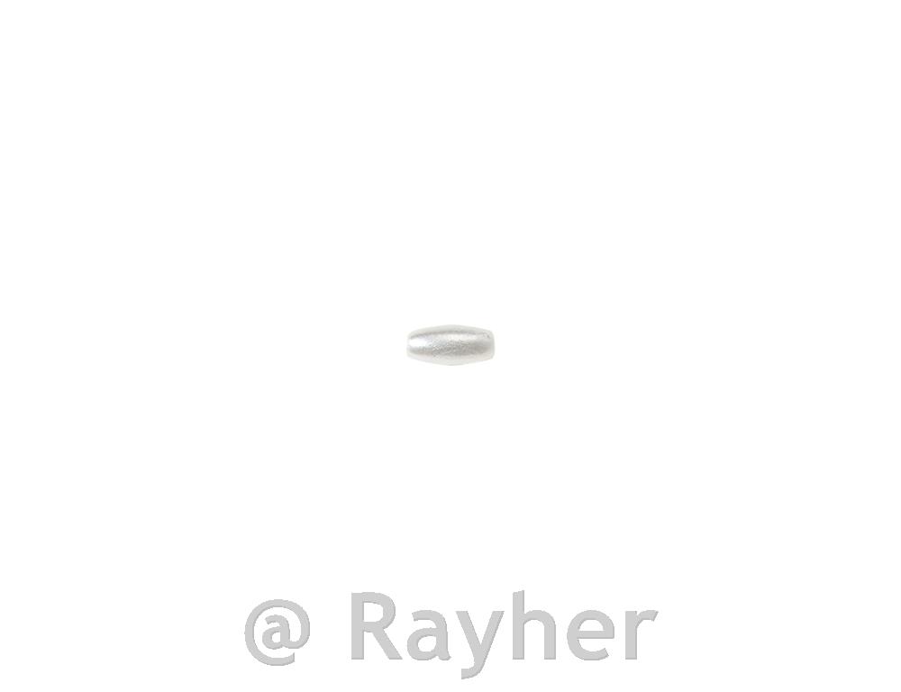 Olive cerate, 6x3 mm, biancheScatola 150 pz