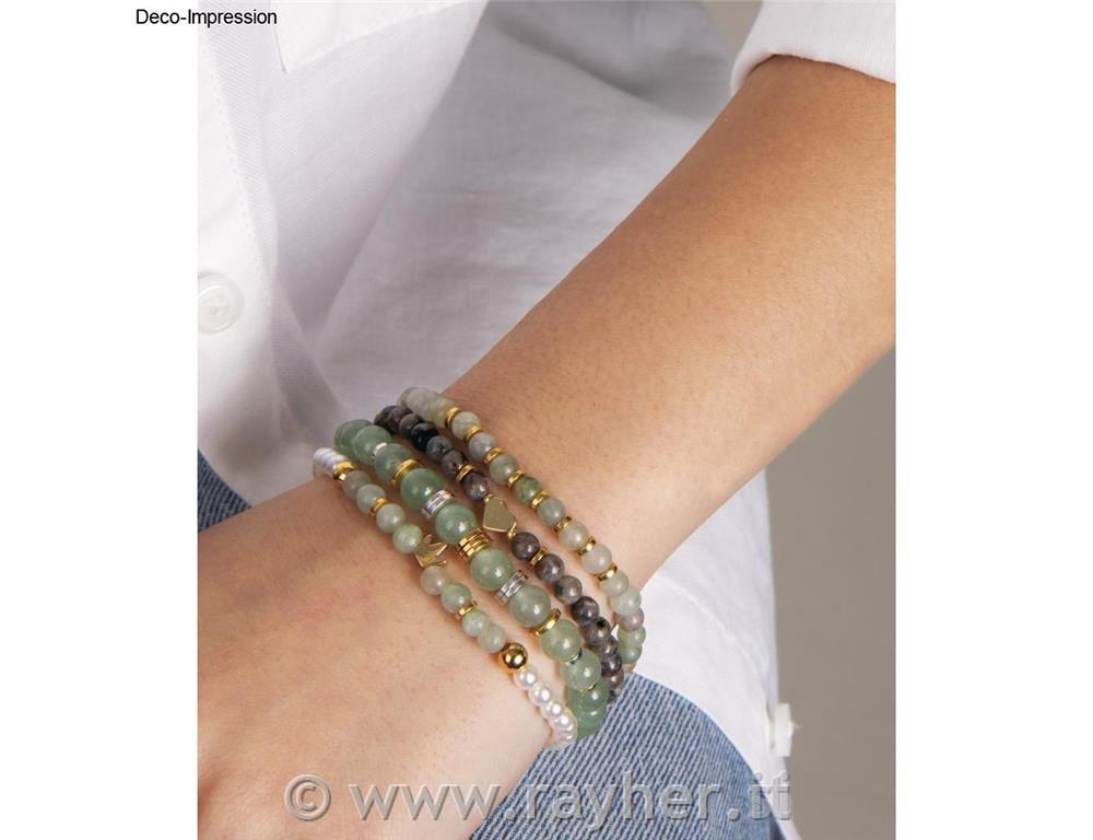 Afriški žad, poldragi kamen, perle 4mm, 40kom