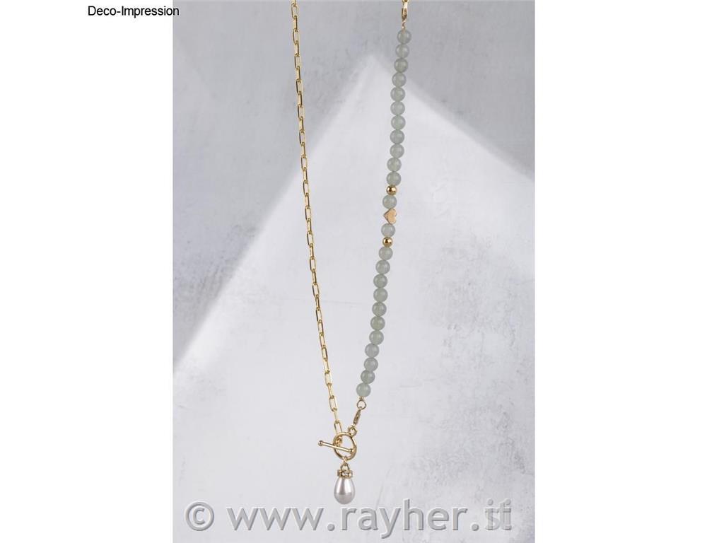 Afriški žad, poldragi kamen, perle 4mm, 40kom