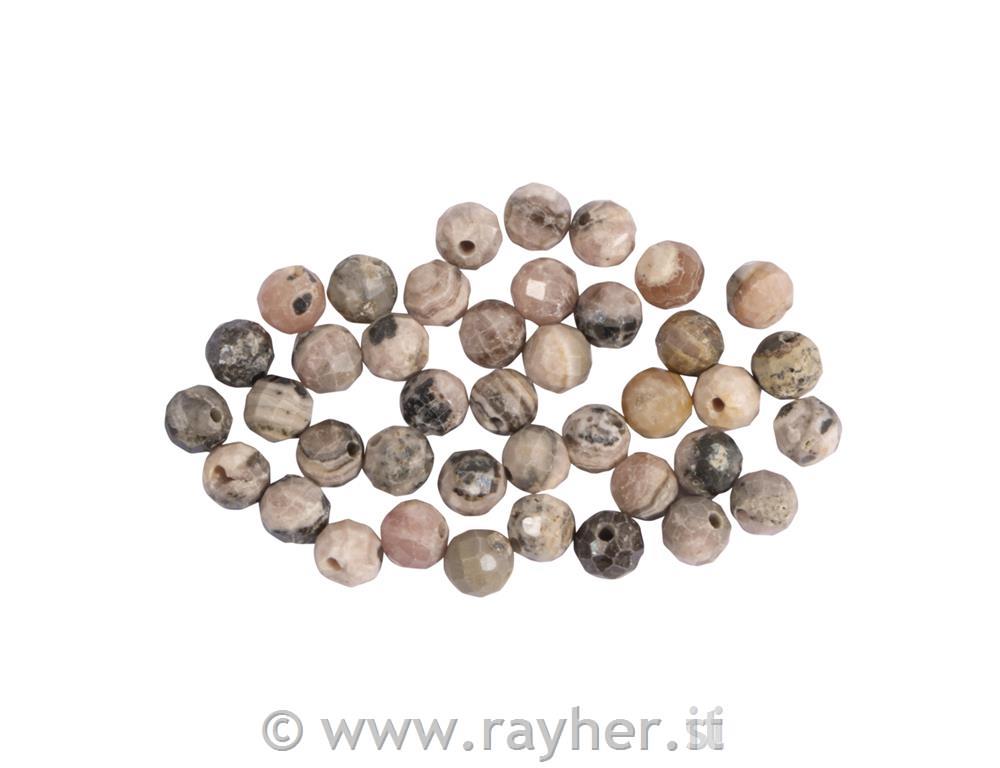 Rodonite, pietra semipreziosa,