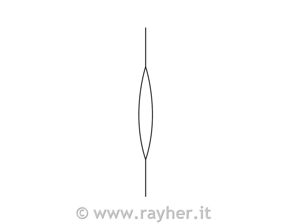 Igla za nizanje perl, 11,4 cm, 1 kom.