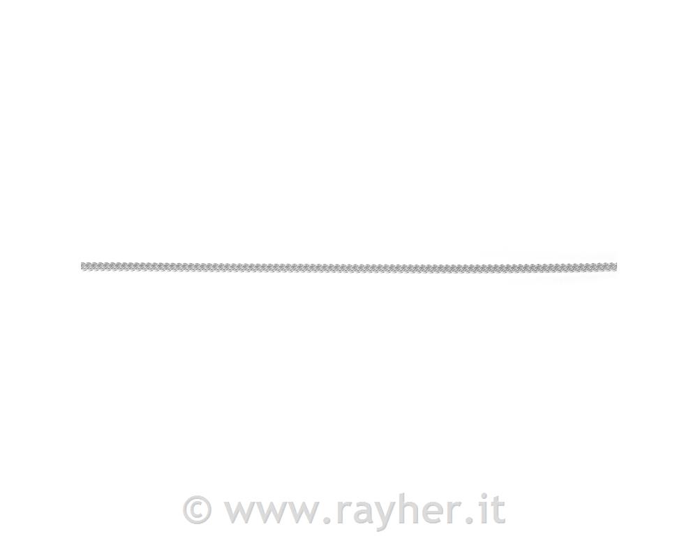 Catena ad ancora, 2,1mm oblister 60cmargentato