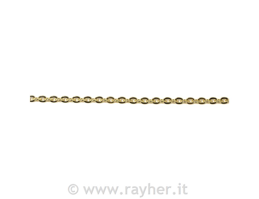 Catena ad ancora, 4,8mm oblister 60cmdorato