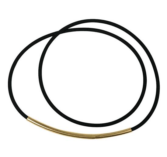 Verižica z zaključkom, 46 cm, pozlat., 2 mm o, 1 kom