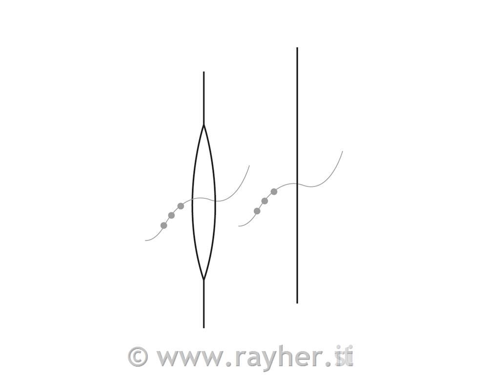 Igla za nizanje perl, 5,7 cm, 1 kom.
