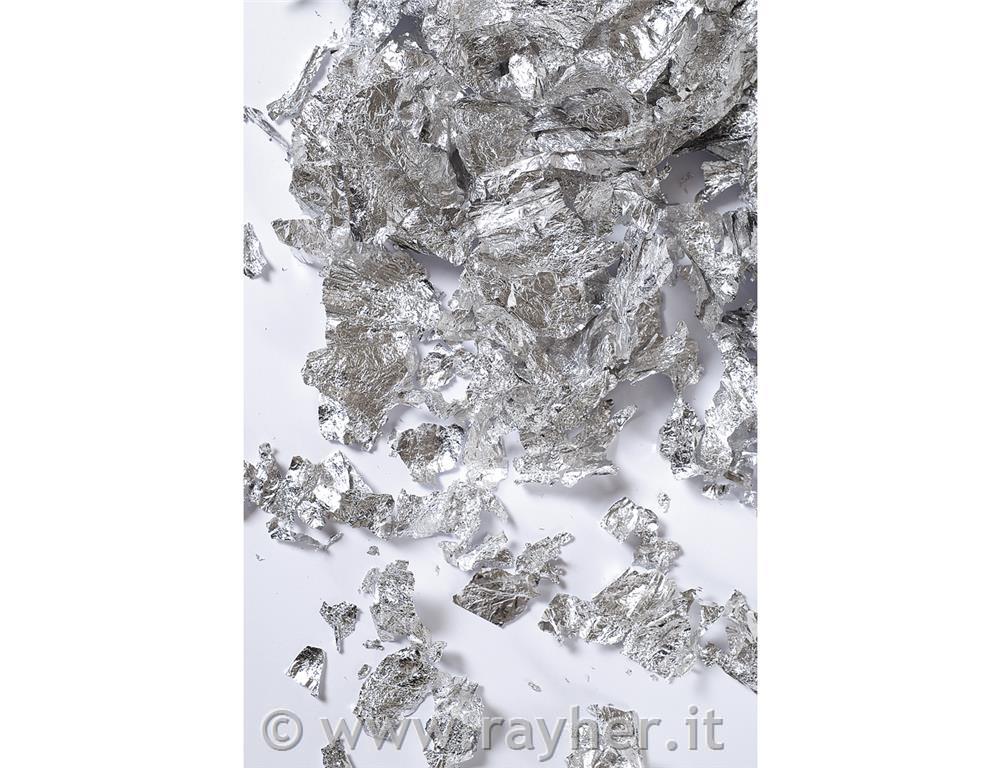 Kosmiči za pozlato, srebrni, 1 gram