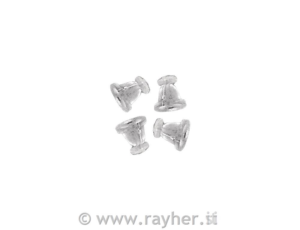 Plastični metuljčki za uhane, za artikel 2121300 + 2121400,