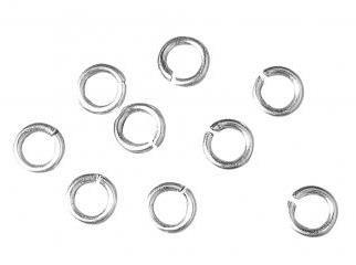 anello, 7mm o0,08mm busta 30pzargento