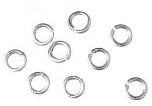 anello, 10mm o0,8 busta 40pzargento