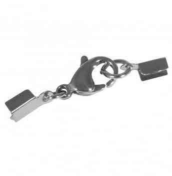 Chiusura inoxmontato completo, busta 1pzplatino